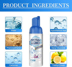 Japanese Drain Foam Cleaner, Japanese Toilet Cleaning Foam Drain Cleaner, Powerful Sink and Drain Cleaner, Drain Cleaner Hair Clog Remover Foam for Kitchen Drain, Sinks (2)