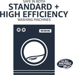 Amazon Basics Laundry Detergent Liquid, Concentrated, Clean Linen, 110 Loads, 82.5 Fl Oz, Pack of 2 (Previously Solimo)