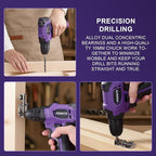 Tool Kit: Drill Tool Set, 8V Power Drill with Li-Ion Battery