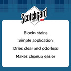 Scotchgard Rug & Carpet Protector, Carpet & Rug Protector Blocks Stains During Fall and Winter Holidays, Fabric Protector Makes Cleanup of Stains from Food Spills Easier, 17 oz (Pack of 2)