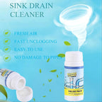 2pc Wild Tornado Pipe Dredge,Powerful Sink Cleaner ，Sink and Drain Cleaner Powder-The Pipe Dredge Quick Unclog For Kitchen Toilet