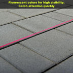 IMAGE 6 Roll Mason Line String Line - #18 Braided Nylon String - 500 Ft Length - Nylon with Reloadable Line Reel Twine for Gardening Or Masonry Tools, Perfect Construction String (Pink)