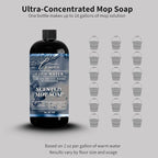 Lapew Cold Water Scented Mop Soap - Luxury Floor Cleaner Concentrate for Mopping Tile, Laminate, Vinyl & Hardwood | Streak-Free, Low-Foam | 36 oz