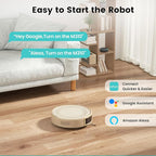 Lefant M310 Robot Vacuum Cleaner, 4500Pa Strong Suction with PreciSense Avoiding, Slim, Self-Charging, 160Mins Runtime, App/Wi-Fi/Alexa, Ideal for Pet Hair & Hard Floor Cleaning