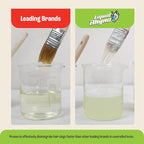 Liquid Rhyno 62 oz. Drain Opener, 2X Concentrate Hair Clog Remover for Sink, Bathtub or Shower Drains, Fast Acting Pro Strength Clears Slow-Flowing Drains, Safe for all Drain Pipes, 4 Treatments