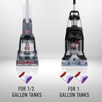 Hoover Paws & Claws Clean Packs, Sea Breeze Scent, Pre-Measured Concentrated Pack Solution, Tackles Tough Pet Messes & Stains, Pair Full Size Carpet Cleaning Machines