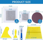 Drywall Repair Kit,Drywall Hole Patch Repair Kit,Wall Spackle Paste 9.8OZ to Fix Wall Surface Holes and Creak Damage with White Wall Repair Putty,Scraper,Sanding Pad Fill Quick and Easy Solution