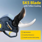 Electric Pruning Shears 40mm Compatible with Makita 18V Battery, Cordless Pruners for Gardening Heavy Duty Professional Electric Branch Cutter Tree Scissor 0.8''-1.6'' Adjustable Cutting(Only Body)