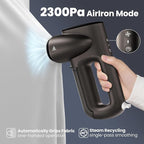 Neakasa Magic 1 Vacuum Steamer, Handheld Travel Garment Steamer for Clothes, 2300Pa Suction for Clothes Grips, Steamer Iron 2 In 1, For 110-120V Use (Grey)