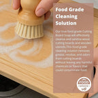 Specialist Board Cutting Board Soap by the Block & Board Company | Food Grade Finishing Wax for Wood, & Butcher Block, and Countertop | Preserves Wood | Food Grade Cleaning Solution | 8.5oz/250ml