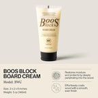 John Boos 5 oz Board Cream with Beeswax and Mineral Oil for Wood Surface Care – All-Natural Conditioner & Sealer for Butcher Blocks, Wooden Cutting Boards, Countertops, and Utensils