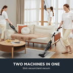 Eureka Blaze Stick Vacuum Cleaner, Powerful Suction 3-in-1 Small Handheld Vac with Filter for Hard Floor Lightweight Upright Home Pet Hair, Dark Black