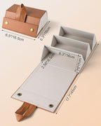 Sunglasses Travel Case,Foldable Eyeglasses Case, Portable Multiple Glasses Case for Women Men Girls