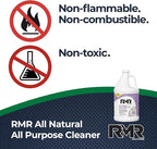 RMR All Natural All-Purpose Cleaner - Non-Toxic, Rinse-Free Multipurpose Cleaning Supplies, Biodegradable 1 Gallon Bottle, Modern Botanical Scent