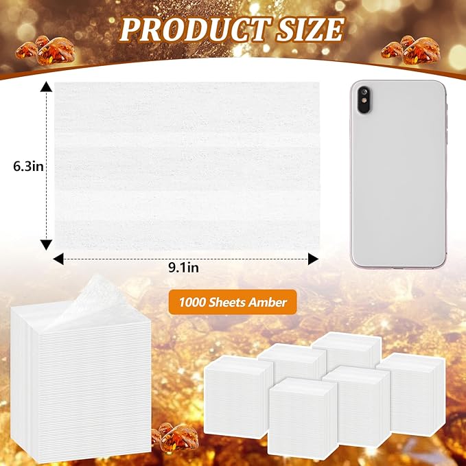 600 Count Dryer Sheets Bulk Fabric Softener Amber Scent Dryer Sheets Naturally Softens and Removes Static Cling, Ideal for Large Households, Sensitive Skin