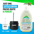 Sweat X Free & Clear Activewear Laundry Detergent – Certified Asthma & Allergy Friendly® – Hypoallergenic – Remove the Worst Odors & Toughest Stains – High-Performance Sports Wash – 45 Loads – 1 Pack