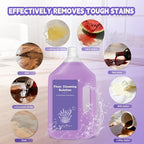 82 FL OZ/2.4 L Lavender Scented Floor Cleaning Solution Compatible with Dreame Cleaning Solution, Low Foam & No Residue, Floor Cleaner for All Robot Vacuum and Wireless Wet Dry Vacuum Cleaners