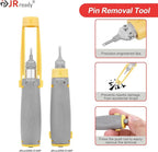 JRready ST6544 Micro-fit 3.0 4pin 6pin Connector Kit Crimper Pin Removal Tool Electrical Power Wire Crimps Contact 20-24AWG Standard Molex 3.0mm Pitch Connectors