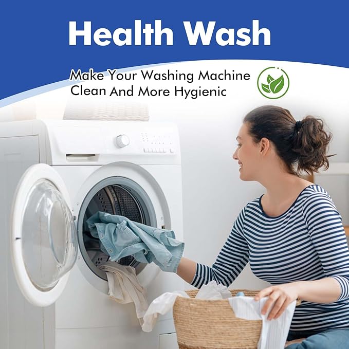 6 Pcs Washing Machine Cleaning Brush Kits,Front Load Washer Cleaner Brushes Tools -1 Pcs Drum Laundry Cleaning Brush and 5 Pcs Crevice Cleaning Brushes for Tight Spaces and Washer Rubber Seal