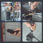 Cordless Electric Screwdriver, Rechargeable Mini Power Screwdriver Kit with Bits, Portable Electric Drill Driver for Home Repair, DIY