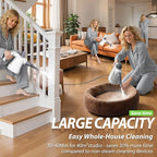 Pressurized Deep Cleaning Steam Cleaner, 15.2OZ Chemical-Free Steamer with 14PCS Accessories & Safety Lock, Handheld Steam Cleaner for Home, Car, Furniture, Grease, Grout, Floor