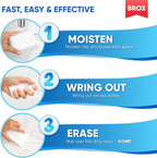 Magic Eraser Sponge - 18 Count Melamine Sponge - Long Lasting Multi Surface Cleaner - Bathroom, Shower, Wall Cleaner - Foam Cleaning Pads - Extra Durable Eraser Sponges