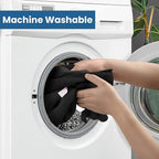 DAN RIVER 12-Pack Black Microfiber Towels – Ultra Absorbent, Lint-Free & Streak-Free Cleaning Rags for Home, Car & Kitchen - Must-Have Cleaning Essentials - 12" x 12"