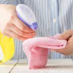 Tecbeauty Microfiber Cleaning Cloth Roll -100 Sheet Microfiber Towels for Car Drying, Housekeeping Supplies, Ultra Absorbent Dish Rags 12x12 inch, Reusable