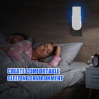 Indoor UV Fly Trap - Silent Gnat & Fruit Fly Catcher with Night Light, 400 sq.ft Coverage