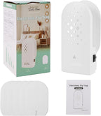 Lulu Home Flying Insect Trap Indoor, 365nm Plug-in Bug Light Catcher with 5 Reversible Sticky Pads for Mosquitos, Moths, Fruit Flies, Gnats - Fly Insect Trap for Home & Office