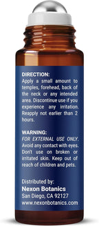 Frankincense & Myrrh Essential Oil Roll-On 10ml - 100% Pure, Natural Oil for Aromatherapy & Skin Care - Nexon Botanics