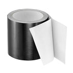 PATIKIL Awning Repair Tape 8m x 10cm Waterproof Canvas Tape High Adhesive Tear Repair Patch Kit for PVC Tarpaulin Tent Awning Fabric RV Sail Boat Cover, Black (4" x26.24ft)