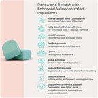 Uproot Clean Washing Machine Cleaner Tablets Ultra - 40% Stronger Formula: Designed for Pet Owners, Remove Residue, Grime & Odors, Compatible with HE, Top & Front Load, 24 Pack - 12 Month Supply