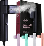 Portable Steamer for Clothes, Professional Handheld Garment Steamer 15s Fast Heat-up, 70ml Water Tank, 900W Mini Steam Iron for Home and Travel