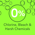 Natural Toilet Bowl Cleaner Strips, Unscented, Eco-friendly, Non-toxic, Septic Safe, Removes Odors & Stains, Plastic-free, Toilet Bowl Cleaner for Quick and Easy Cleaning (180 count)