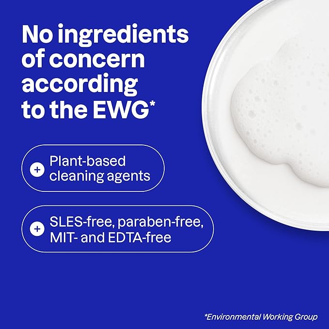 ATTITUDE Dish Soap, EWG Verified, Plant-Based & Vegan Dishwashing Liquid, Naturally Derived, Pink Grapefruit Scent, 33.8 Fl Oz