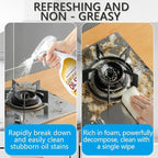 Heavy Duty Degreaser,New Upgrade Kitchen Heavy Duty Cleaner Spray Portable Degreasing Spray, All-Purpose Kitchen Pots and Pan Cleaner for Appliances Countertops Range Hoods (3, White)