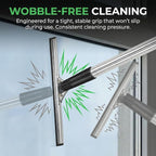 2 Pcs Squeegee Adapter, Changes The Threaded Tip to a Standard Friction Taper Fit, Broom Handle Adapter