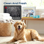 Washing Machine Cleaner Tablets, 12 Pack for a 6 Month Supply, Formulated for Pet Owners, Eliminates Odors, Lint and Detergent Buildup (3 Box)