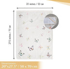 Maison d' Hermine Kitchen Towels Set of 2 100% Cotton 27.50" x 20" Reusable Cloth Tea Dish Towels Absorbent with Hanging Loop for Kitchen, Dining, Cocktail Parties Spring/Summer (Botanical Fresh)