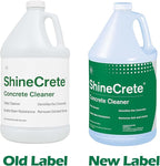 ShineCrete Concrete Cleaner & Protector, pH-Balanced Daily Maintenance for Polished Concrete Floors, Auto-Scrubber Safe, Light Apple Scent, 1 Gallon Concentrated