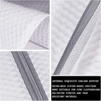 Extra Large Honeycomb Mesh Laundry Bag125gsm Net Fabric Durable and Reusable Delicate Wash Bag,Travel Organization Bag for Lingerie,Clothes,Jeans,Bath Towel,Sock (3 Large)