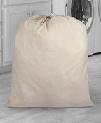 Urban Villa Laundry Bags Canvas|Dirty Clothes Travel Laundry Bag|Machine Washable|Reusable College Hostel Hamper Liner Bag - 1 Pack|Size 28 x 36 Inches