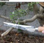 GREBSTK Garden Manual Weeding Tools Stainless Steel Beech Handle Shovel for Weeding, Cultivating, Transplanting, Digging