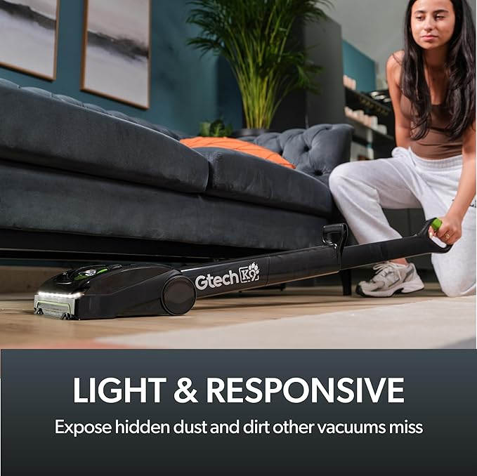 Gtech AirRam 2 K9 and Multi MK2 K9 Cordless Vacuum Cleaner Bundle - Includes The AirRam Upright and The MK2 Portable Handheld - Rechargeable 22V Lithium Ion Battery - Perfect for Stubborn Pet Hair