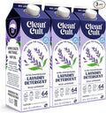 Ultra Concentrated Liquid Laundry Detergent Soap, 192 loads (96 oz), Long Lasting Scent, 90% Less Plastic, No Harsh Chemicals, Wild Lavender, Defeats Stains & Odors, HE/Standard Compatible