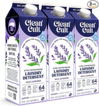 Ultra Concentrated Liquid Laundry Detergent Soap, 192 loads (96 oz), Long Lasting Scent, 90% Less Plastic, No Harsh Chemicals, Wild Lavender, Defeats Stains & Odors, HE/Standard Compatible