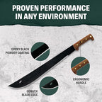 Condor Tool & Knife Outdoor Machete with Walnut Handle