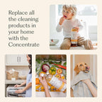 Branch Basics Concentrate REFILL- Multi-surface All Purpose Cleaner Concentrate - Laundry, Kitchen, and Bathroom Cleaner (33.8 Oz) Fragrance-Free