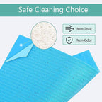 HOMEXCEL Swedish Dishcloths for Kitchen 20 Pack, Sponge Dish Cloth for Counters & Washing Dishes, Reusable and Absorbent Paper Towels, 3 Colors Assorted